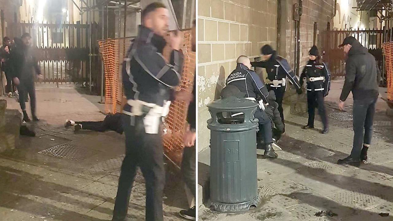 Firenze, pestato e preso a sprangate mentre passeggia con moglie e figli in centro