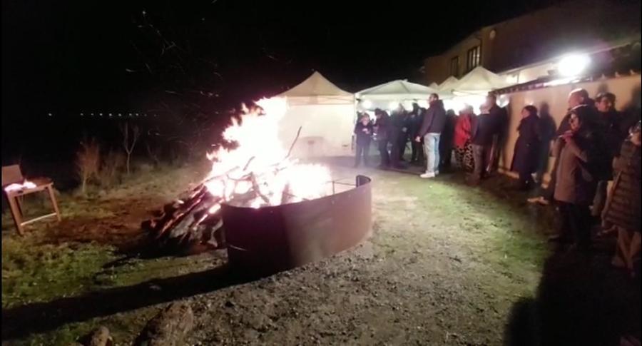 
	Il fal&ograve; di Sant'Antonio della comunit&agrave; dei sardi a Siena e dintorni

