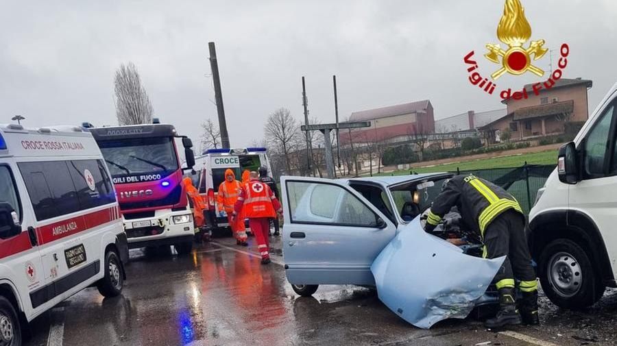 I soccorsi a Gavassa