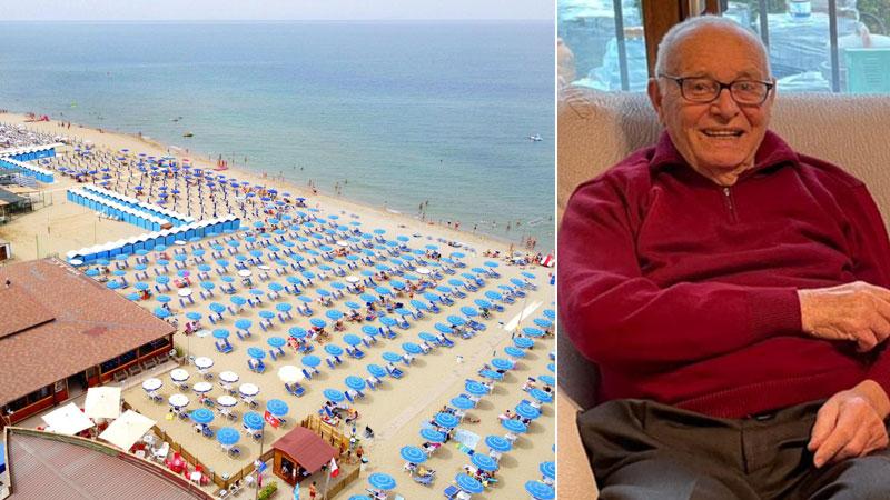
	A sinistra una veduta aerea del litorale pisano, a destra Sergio Fontani&nbsp;

