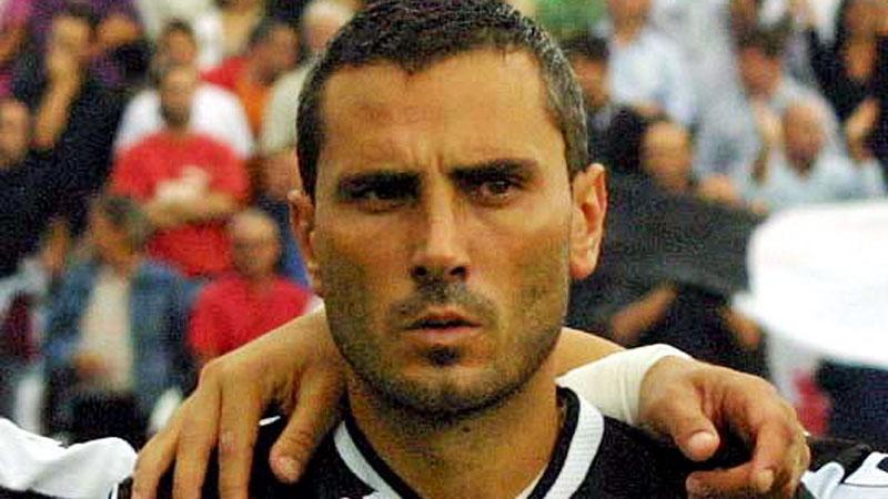 Patrizio Billio con la maglia della Massese