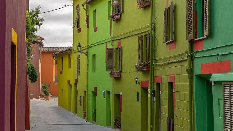 Ghizzano di Peccioli, la frazione "colorata"