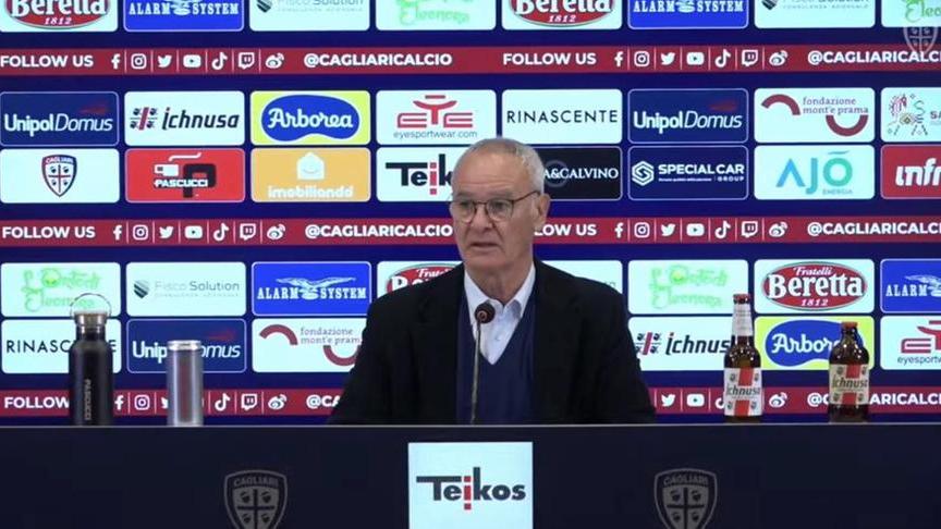 Ranieri avverte il Cagliari: «Attenti, Spal avversario molto pericoloso»