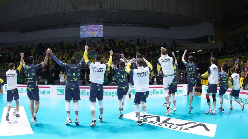 Modena Volley Coppa Cev, la missione è compiuta Batte Luneburg e ai quarti sfida Lubiana