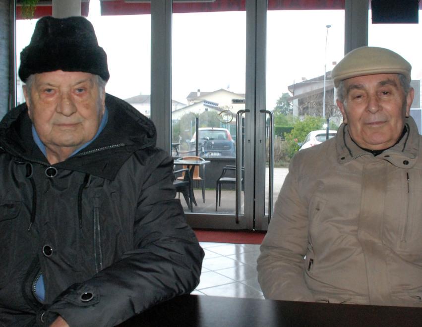 Argenta, Mino e Bruno, amicizia di ferro «Grazie a lui esco tutte le mattine»
