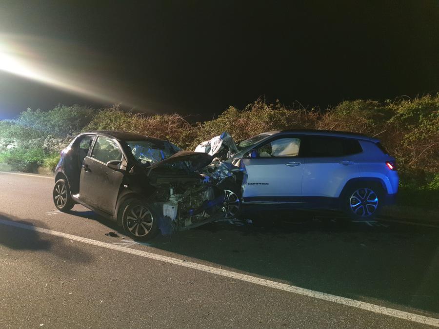 Scontro frontale a Ittiri, muore un ragazzo di 23 anni di Sassari