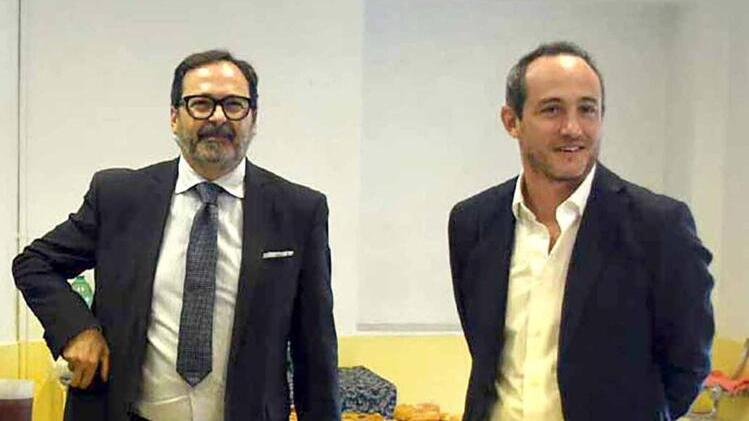 Nella foto a sinistra Francesco Persiani e accanto Marco Guidi