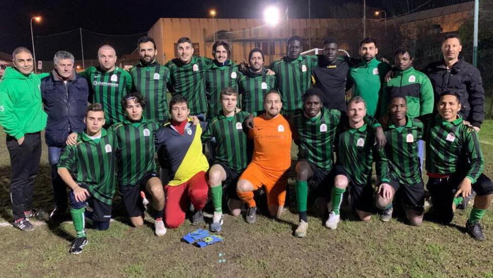 La squadra di Seconda Categoria della società Eurocalcio