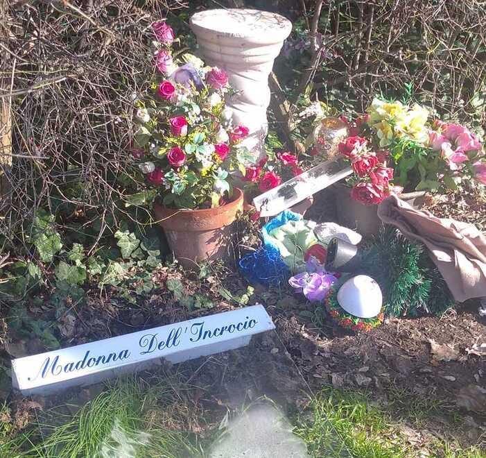 Carpi Rubata la Madonnina dell’incrocio 