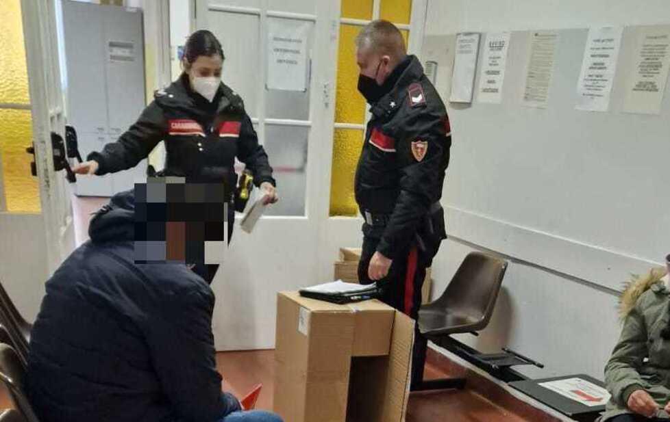 I carabinieri al quinto padiglione