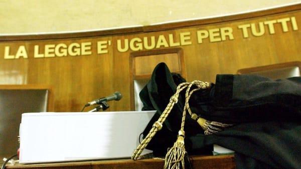 Aula di tribunale (foto d'archivio)