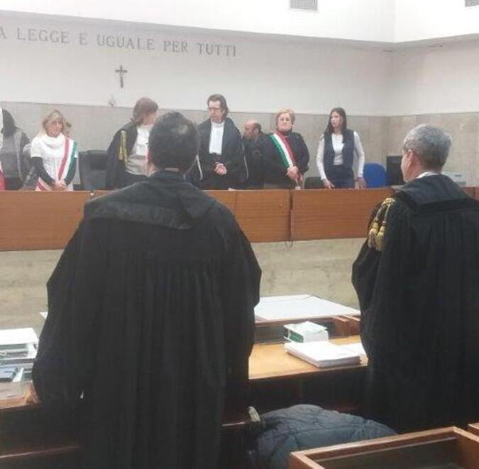 Un’udienza in Corte di assise