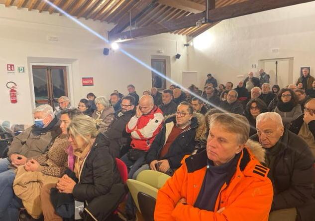 Un momento della serata