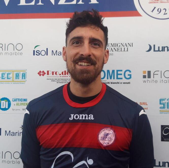 Il bomber Elia Bruzzi a segno anche ieri