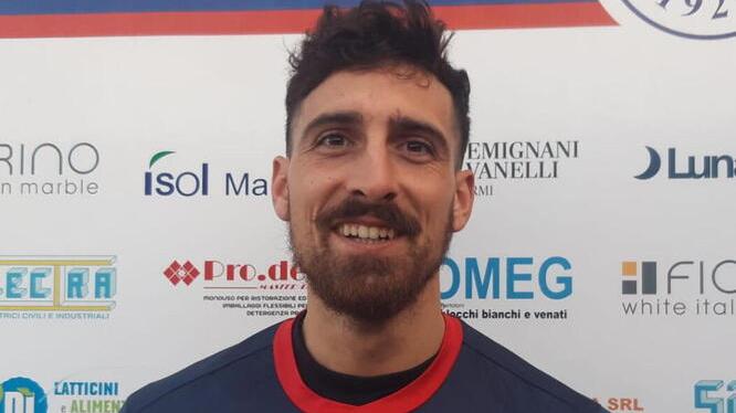 Il bomber Elia Bruzzi a segno anche ieri
