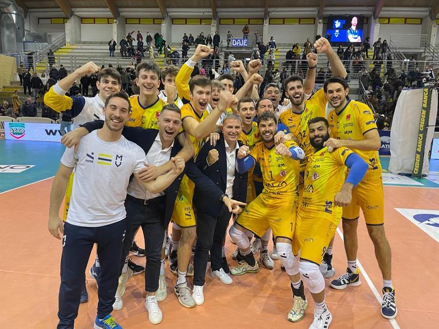 Modena passa a Cisterna in quattro set