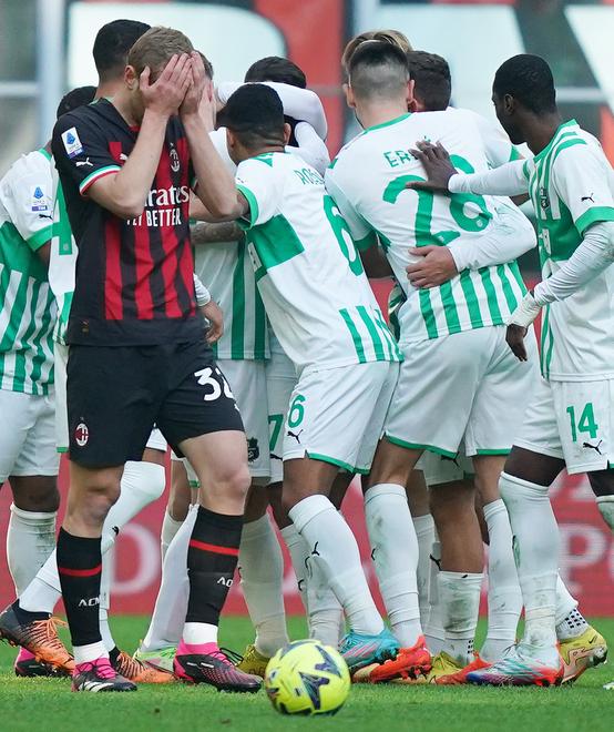 Il Milan ai piedi del Sassuolo Berardi re a S. Siro