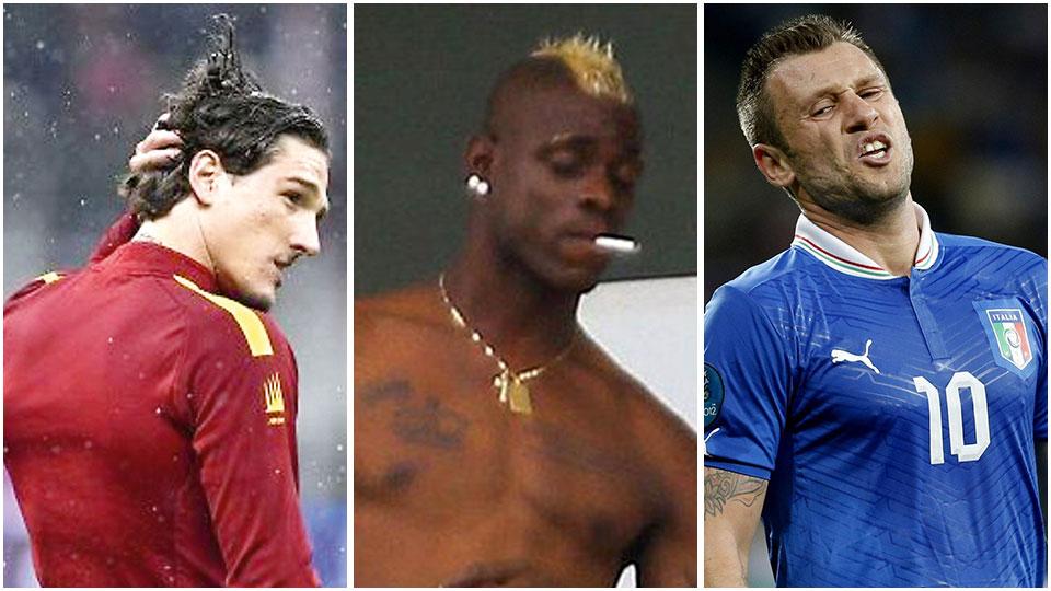 Nicolò Zaniolo, Mario Balotelli e Antonio Cassano