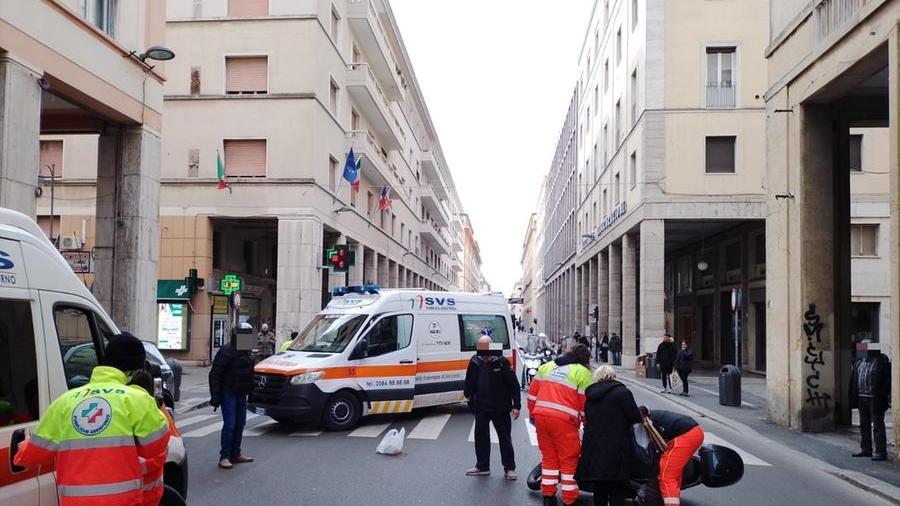 Il luogo dell'incidente (foto Daniele Stefanini/Silvi)