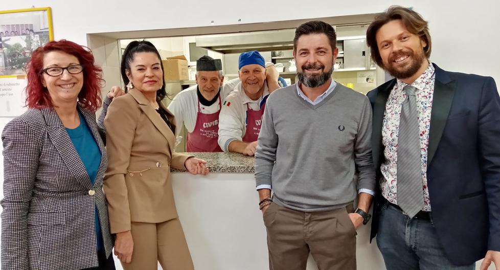 Codigoro, ovazione per i vigili del fuoco