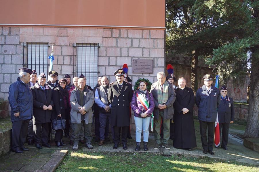 
	La cerimonia di commemorazione dell'appuntato Vinci

