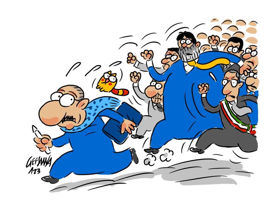 Da 50 anni la matita di Gef graffia i potenti e la società