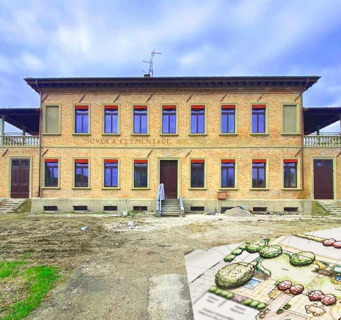 Ravarino. Raccolta per le ex scuole di Rami: «Aiutateci a completare il giardino»
