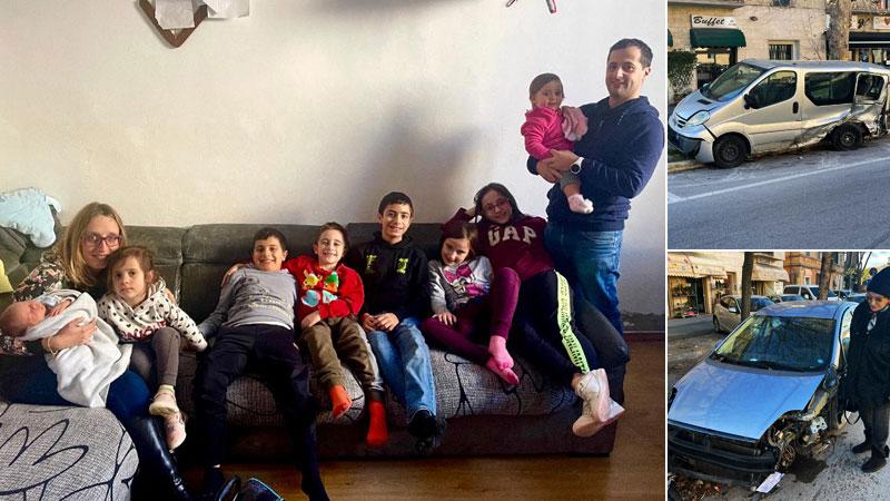 Livorno, otto figli e ora senza pulmino: «Distrutto nello schianto dell’auto pirata» – Video