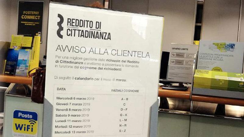 Reddito di cittadinanza a rischio per ottocento famiglie versiliesi