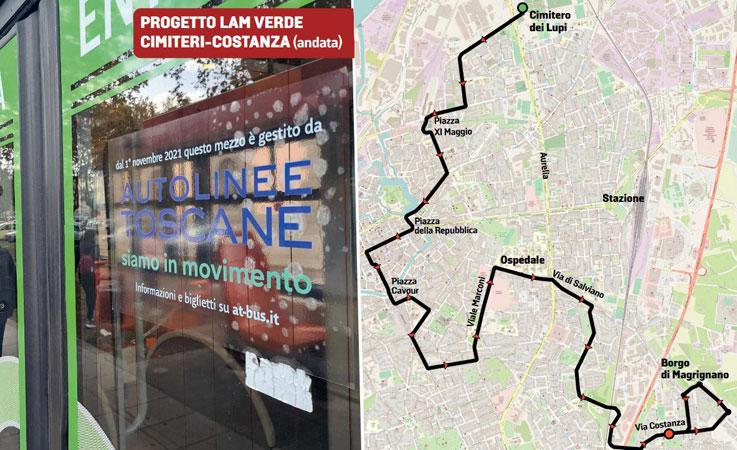 Livorno, rivoluzione dei bus: Lam verde a Magrignano e navetta per la Cigna