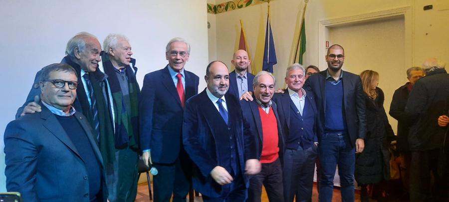 
	Un momento della presentazione al Gremio dei sardi di Roma

