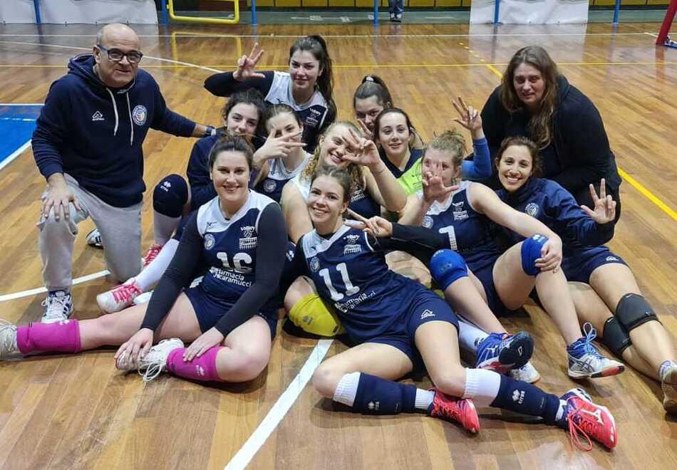 UnionVolley da urlo Piombino si impone contro Santa Croce