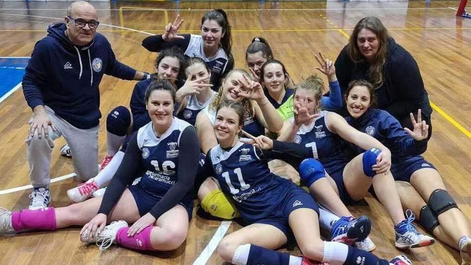 UnionVolley da urlo Piombino si impone contro Santa Croce