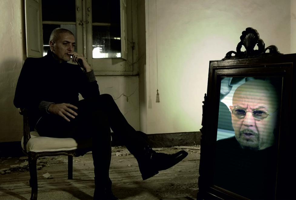 Gabriele Masala ed Enrico Ruggeri che ha scritto alcuni testi per il musicista sassarese