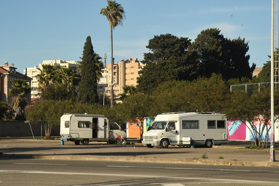 
	L'area camper di via Pietri

