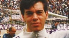Roberto Del Lama ai tempi in cui militava nella Fiorentina