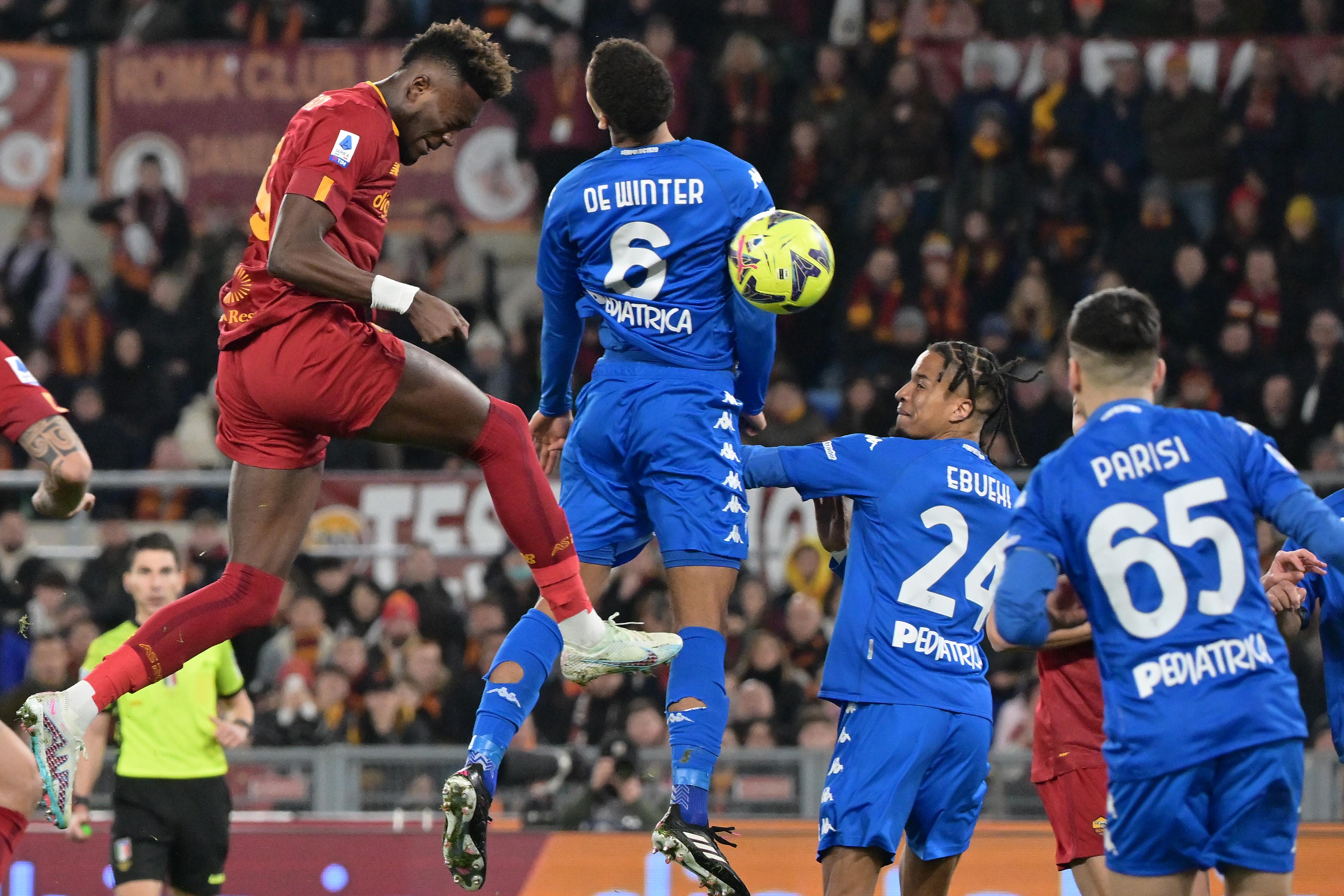 La Joya e due calci d’angolo affossano l’Empoli a Roma