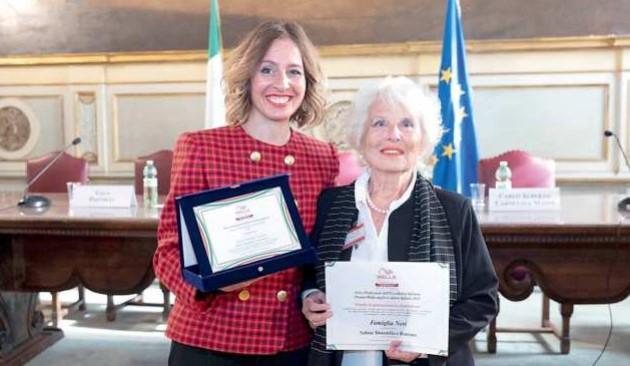 Una storia di successo lunga 75 anni, il salone di Follonica premiata a Roma