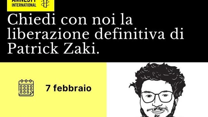 Cagliari, un incontro all’Exma a sostegno della liberazione di Patrick Zaki