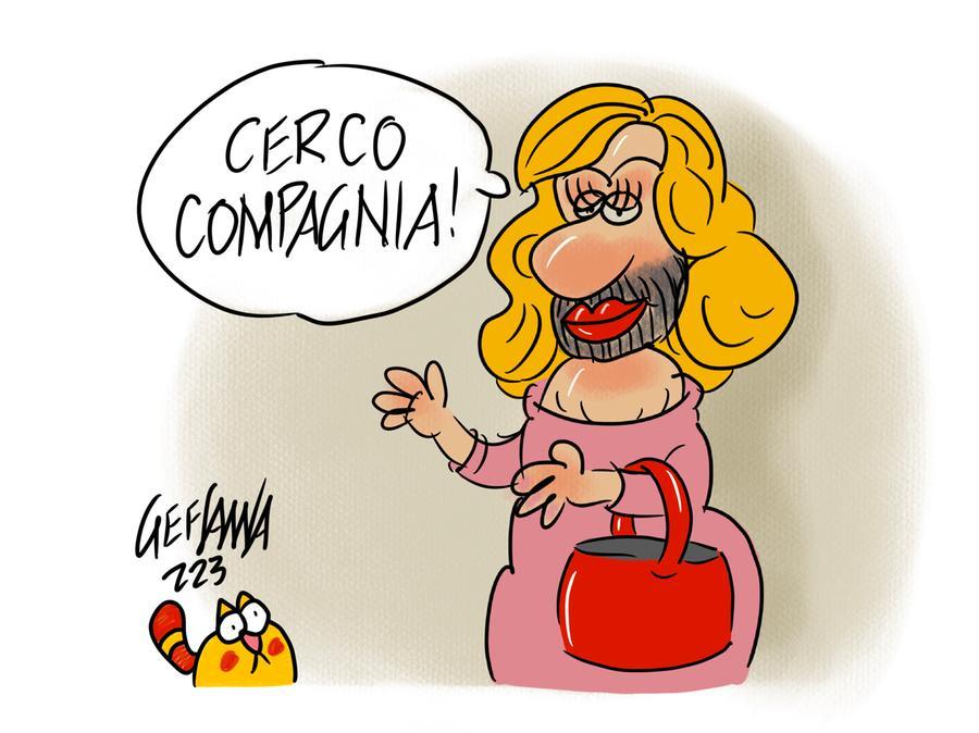 La vignetta di Gef: continuità, all’invito della Regione rispondono due compagnie