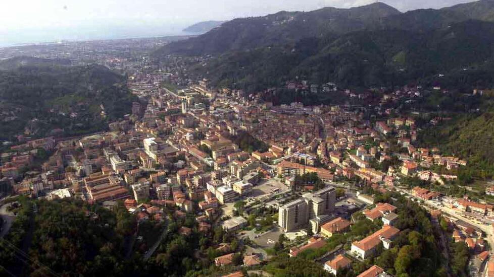 Una panoramica di Carrara