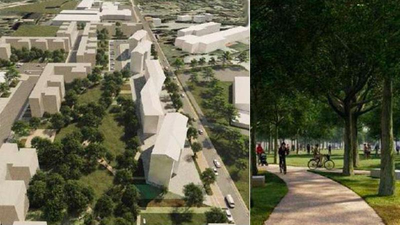 Piazza, ciclopedonale e arco. È il progetto della Greenway per Grosseto