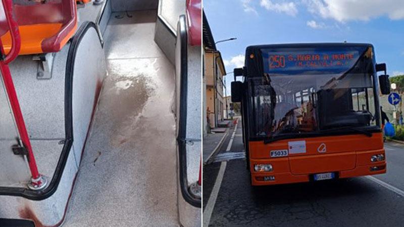 Appiccano il fuoco sul pullman la società fa denuncia ai carabinieri