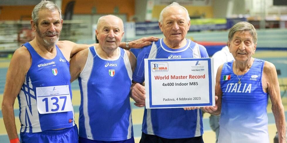 Pistoia, un “nonno volante” da record