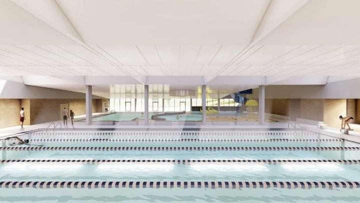 La nuova piscina del Comune avrà anche palestra e area benessere