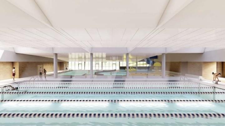 La nuova piscina del Comune avrà anche palestra e area benessere