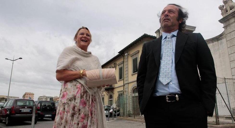 Due degli indagati: Francesco Papini e Cinzia Allegranti