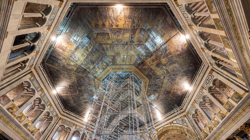 Battistero di Firenze, restauro con vista: si potrà accedere al cantiere con una visita guidata di un’ora