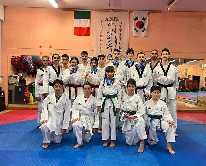 Nel Taekwondo medaglie in serie