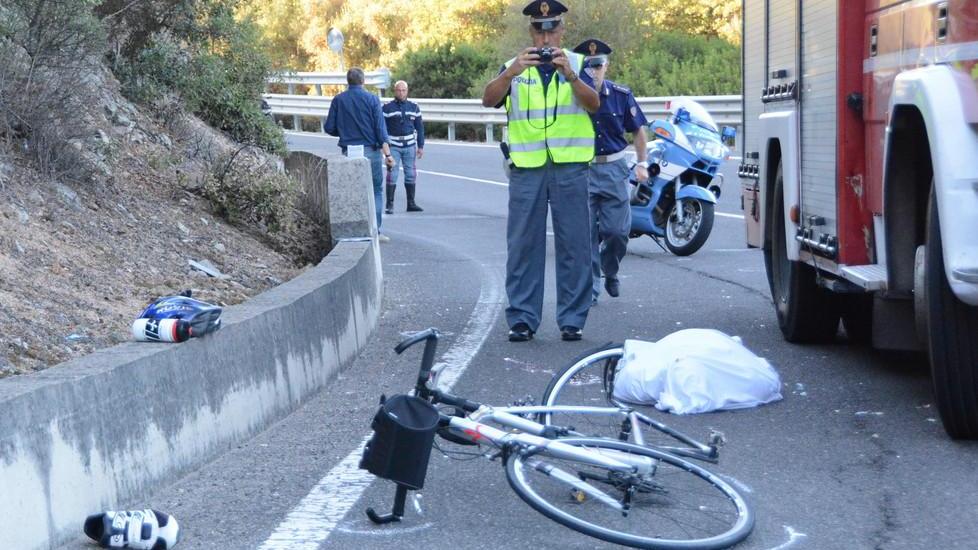 Il ciclista voleva donare gli organi: non è stato possibile